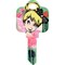 Hillman HILLMAN Disney Tinkerbell Fairy with Roses House Key Blank 68 SC1 Single For Schlage Locks 87656 - alternate 1